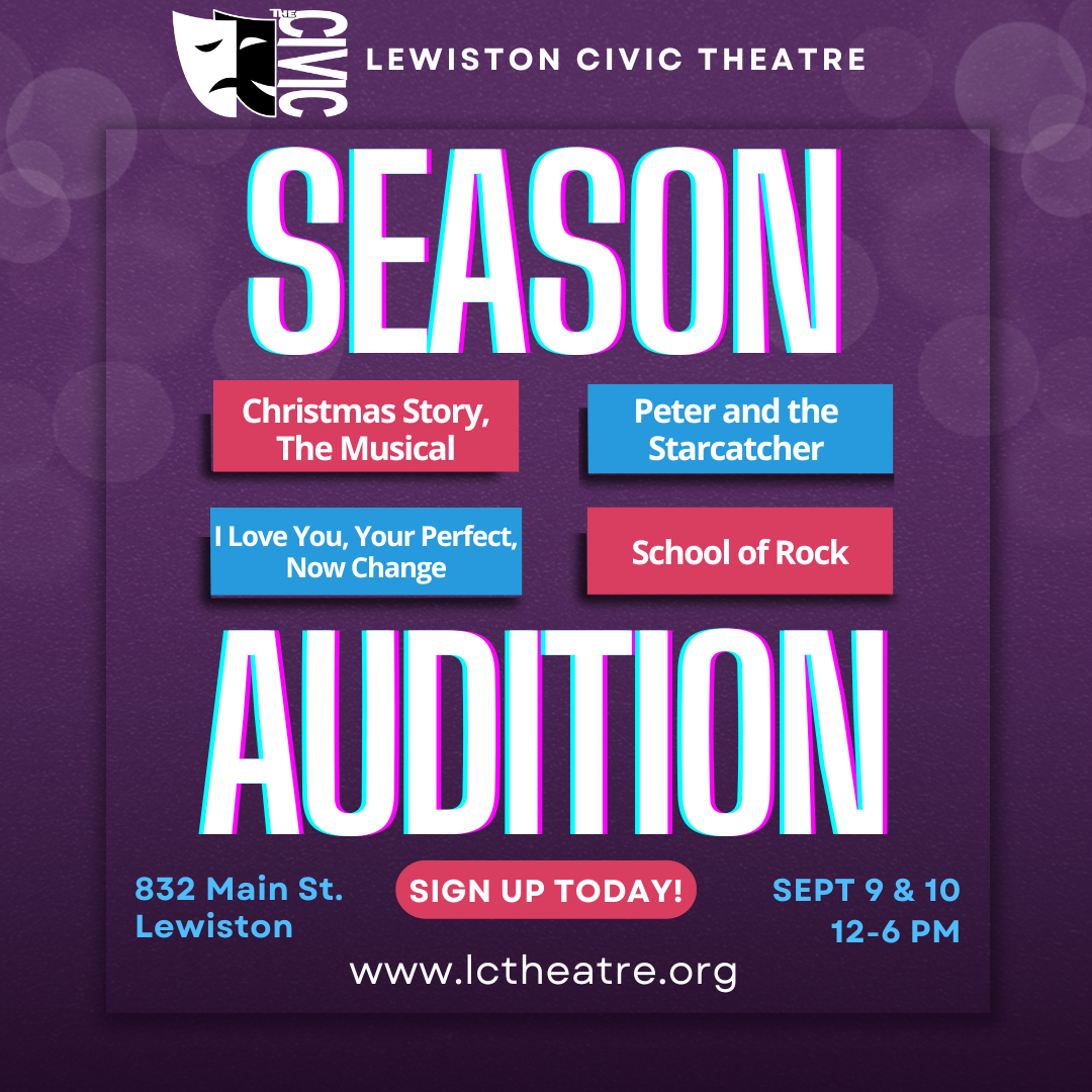 Season Audition Picture Option 2 | Lewiston Civic Theatre